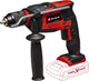 Einhell accu klopboormachine te-id 18 li solo - power x-change - 18 v li-ion - boren en klopboren - max. boorcapaciteit in beton: 13 mm - snelspanboorkop: 13 mm - excl. accu en lader