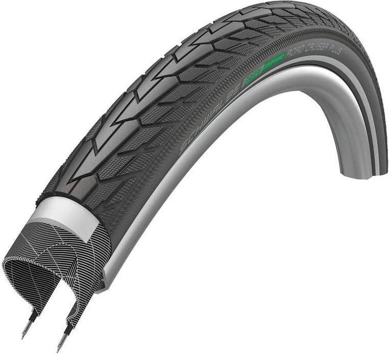 Afbeelding laden in galerijviewer, Schwalbe buitenband Road Cruiser Plus 20 x 1.75 zw refl
