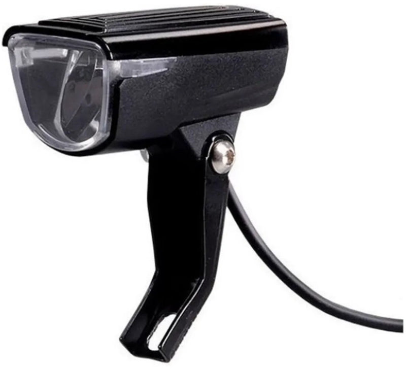 ギャラリービューアに画像をロードする, koplamp Luna e-bike led 6 cm voorvork 25 lux zwart
