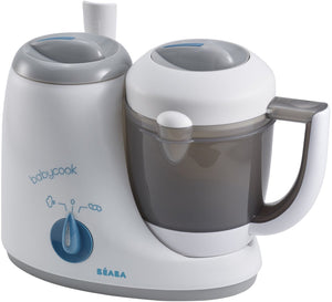 Béaba babycook original® - 4-in-1 stoomkoker blender - babyvoeding bereider - grijs wit - 800 ml - foodprocessor