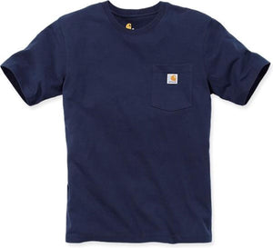 Carhartt 103296 workwear pocket t-shirt - relaxed fit - navy - s