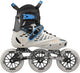 Roces otli 125 skeelers volwassenen – 3x125mm wielen – speed inline skates – grijs zwart – maat 44