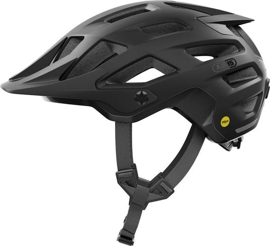 Abus fietshelm moventor 2.0 mips velvet black s - 51-55 cm - zwart - geschikt voor gebruik op mountainbikes - 335 g