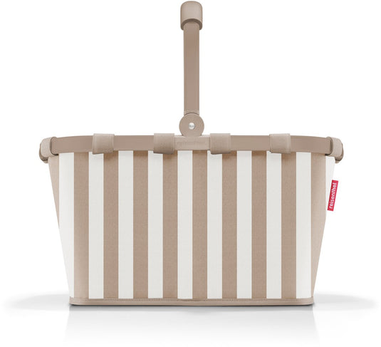 Reisenthel carrybag boodschappenmand - 22l - summerstripes coffee zand