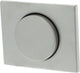 Berker k5 centraalplaat met knop voor dimmer rvs
