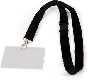 Europel badge- pashouder met koord 90 x 60 mm 5 stuks