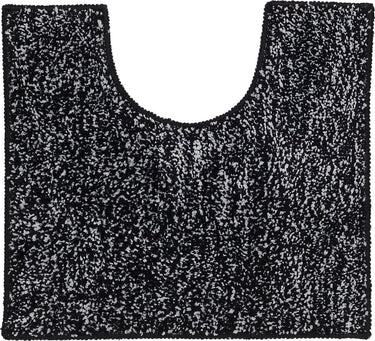 Sealskin speckles toiletmat 45x50 cm - 100% gerecycled polyester - zwart