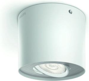 Philips led philips phase - opbouwspot - 1-lichts - wit