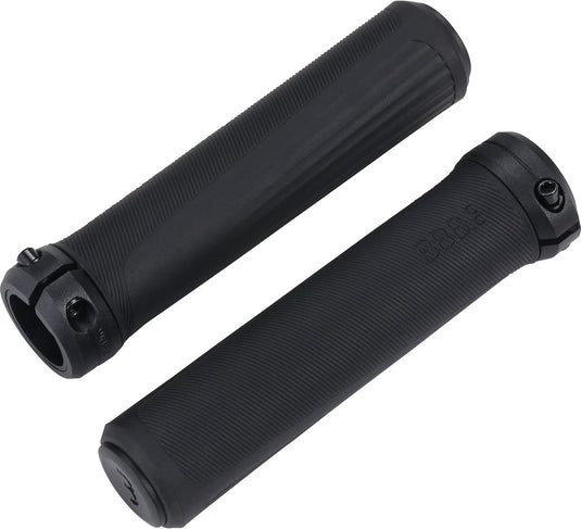Bbb cycling steadyactive ergonomische handvatten fiets – 135mm 30-32od – zwart grijs - bhg-115