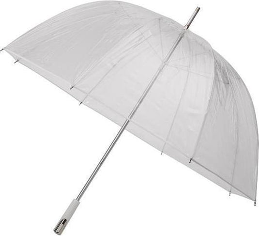 Impliva - koepelparaplu - ø 111 cm - transparant wit