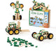 Join clips bouwset voertuigen avontuur 14-in-1 constructiespeelgoed.