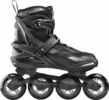 Roces ciao 2.0 tif 84 skeelers volwassenen – 4x84mm wielen – fitness inline skates – zwart – maat 44