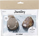 Creative company creativ company mini hobbyset sieraden 2 armbanden met bergkristal