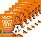 Lily's kitchen - kattenvoer - natvoer - tasty cuts in saus kip rund zeevis zalm - 6 x 8x85g