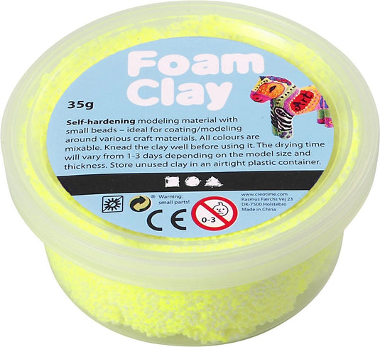 Foam clay ® neon geel 35gr