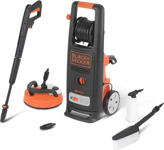 Black+decker hogedrukreiniger bxpw2000pe - 140 bar - 2000 watt - 440 l u - verrijdbaar