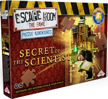 Identity games escape room the game puzzle adventures (secret of the scientist) - breinbreker - kruising tussen escape room en legpuzzel