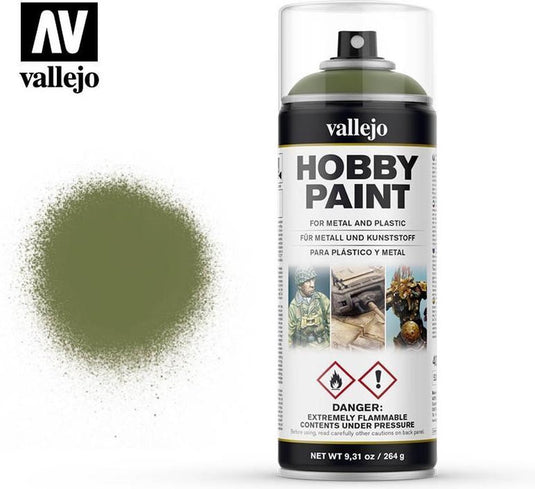 Vallejo val28027 - goblin green primer - spay-paint 400 ml