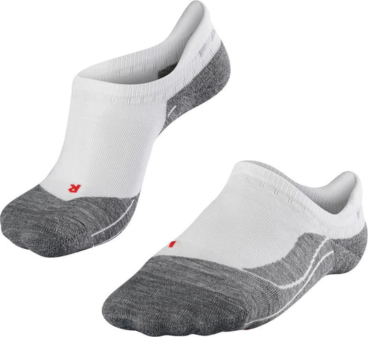 Falke ru4 invisible anti-blaar katoen functioneel materiaal hardloopsokken dames wit - maat 37-38
