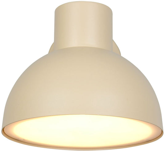 Trio elbe - wandlamp - sand - excl. 1x e27 4,9 w - wandmontage - buitenverlichting - ip44