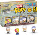 Funko one piece sanji (bitty pop!) vinylfiguurtjes (set van 4) unisex pop! - neutraal - standard