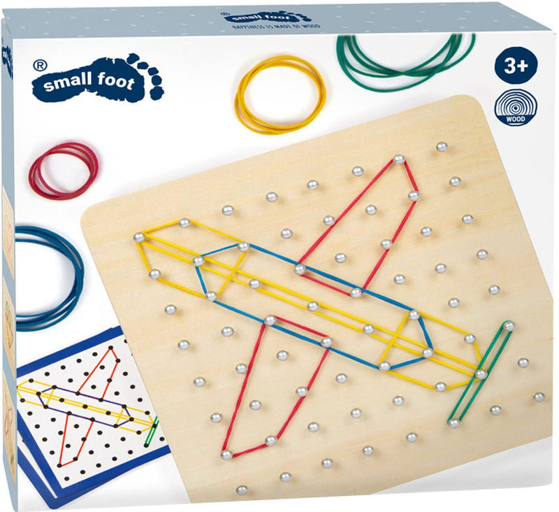 Afbeelding laden in galerijviewer, Small foot - houten geobord set
