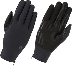 Agu neoprene light handschoenen lange vingers essential rits - zwart - l