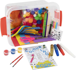 Creative craft group knutseldoos met knutselmateriaal divers, 240dlg.