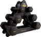 Tunturi gewichten centuri - halterset - dumbbell set - neopreen dummbbells - 1 t m 3kg - 3 paar - incl. gratis fitness app