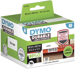Etiketten dymo 2112290 wit