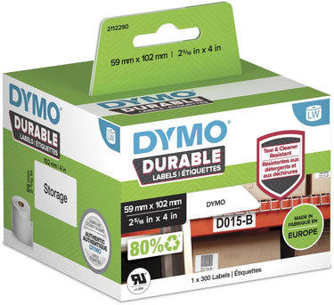 Dymo etiketten 2112290 wit