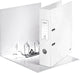 Leitz ordner 10050001 karton 80g m2 a4 breedte 8cm parelwit grijpgat rugetiket