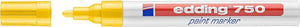 Markeerstift edding 750 ronde punt geel