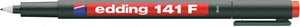Edding permanente ohp marker 141f rood 0,6 mm