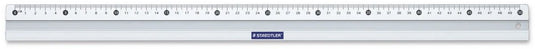 Liniaal staedtler 0.5 m zilver