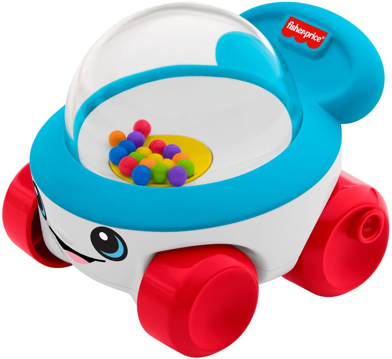 Afbeelding laden in galerijviewer, Fisher-price rijdende popcornmachine - duwvoertuig met geluid
