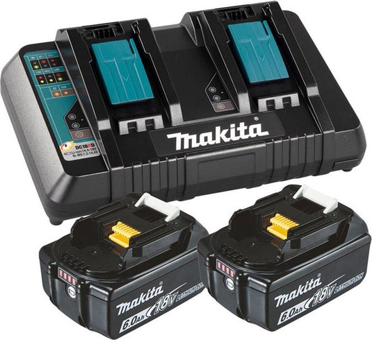 Makita 199484-8 power source kit - 1x dc18rd + 2x bl1860b