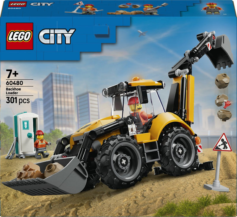 ギャラリービューアに画像をロードする, Lego city gele graaflaadmachine speelgoed voor kinderen en kinderkamer decoratie 60480
