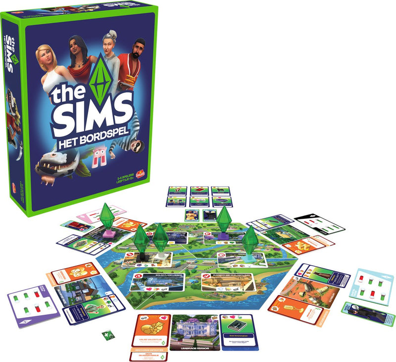 Afbeelding laden in galerijviewer, Goliath the sims het bordspel - bordspel - familiespel - het bekende videospel voor op je keukentafel
