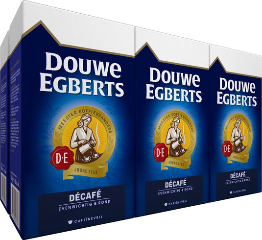 Douwe egberts decafé filterkoffie - 6 x 500 gram