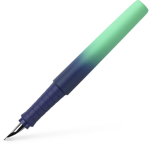 Faber-castell vulpen - poly pen - medium - buzzing blue - fc-241018