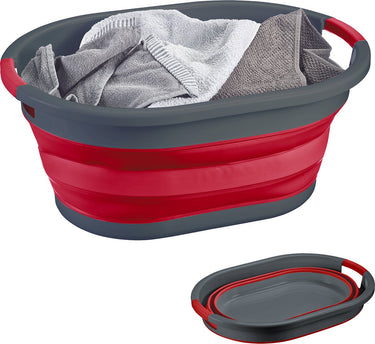 Westmark wasmand - opvouwbare wasmand, ruimtebesparend en praktisch, handgrepen, geschikt voor opbergdoeleinden of als organizer, ideaal voor tiny living - 24 liter