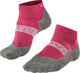 Falke ru4 cool short anti-blaar functioneel materiaal hardloopsokken dames rood - maat 39-40