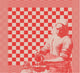 Ddddd - 6x theedoek - milk maid - het melkmeisje - johannes vermeer - 60 x 65 xm - rood - set van 6 stuks