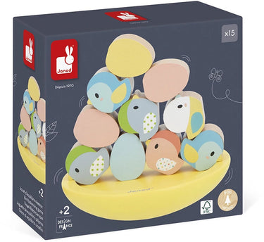 Janod - pure - balanssspel - vogels