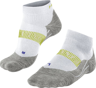 Falke ru4 cool short anti-blaar functioneel materiaal hardloopsokken heren wit - maat 42-43