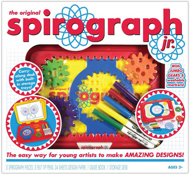 Spirograph junior creatief tekenset - voor kinderen vanaf 3 jaar - stimuleert creativiteit