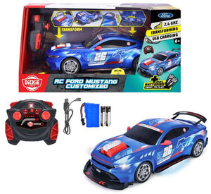 Dickie simba toys - rc ford mustang customized, try me, rtr - 201105014