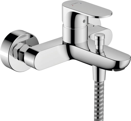Hansgrohe rebris s - badmengkraan - opbouw - ééngreeps bediening - chroom