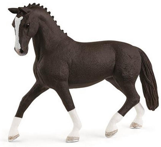 Schleich horse club - hannover merrie, zwart - speelfiguur - kinderspeelgoed voor jongens en meisjes - 5 tot 12 jaar - 13927